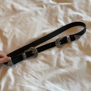 NWOT EXPRESS Western Double Buckle Belt